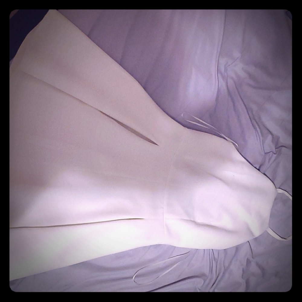 White Zara dress XS (24)